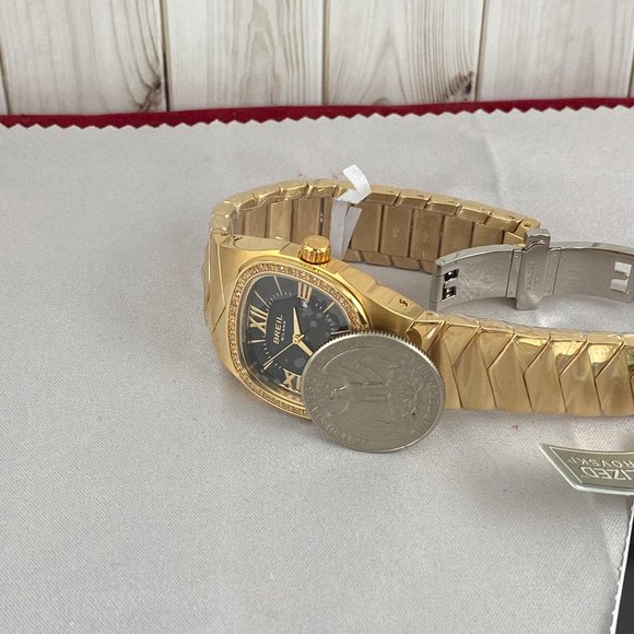 Italian Breil Milano Roman Numeral Date Stainless Steel Watch NWTNB - Picture 10 of 11